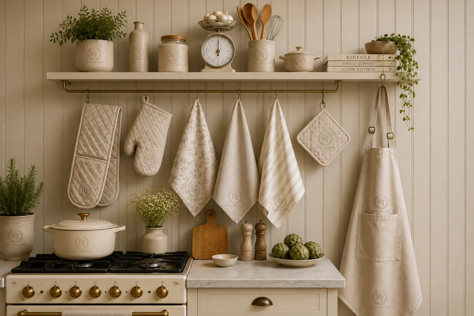 Luxury Cotton Kitchen Linen