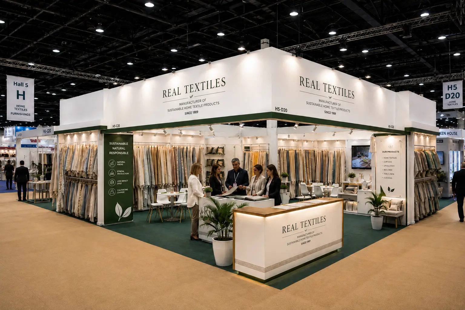 AT INTERNATIONAL TRADE FAIR